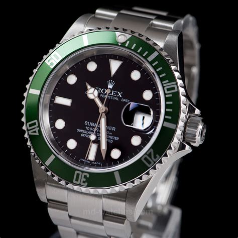 rolex submariner 50th anniversary green bezel and strap|rolex 50th anniversary submariner discontinued.